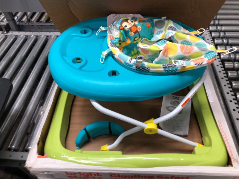 Photo 2 of *** missing toys***** 
Bright Starts Giggling Safari Walker with Easy Fold Frame for Storage, Ages 6 Months +