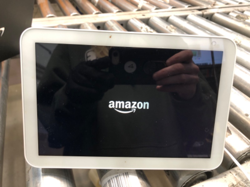 Photo 2 of *Tested* Echo Show 8 (1st Gen, 2019 release) -- HD smart display with Alexa – stay connected with video calling - Sandstone Sandstone Device only