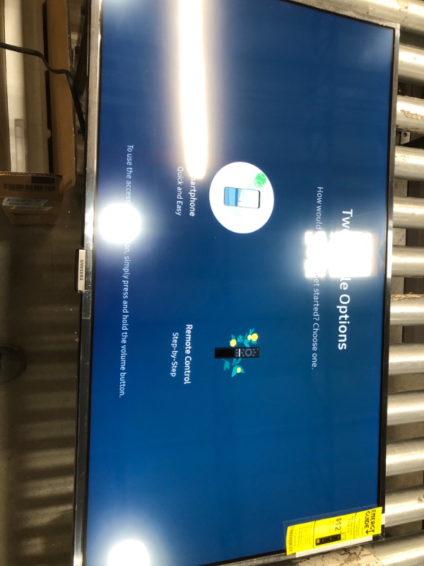 Photo 2 of SAMSUNG 32-Inch Class QLED Q60A Series - 4K UHD Dual LED Quantum HDR Smart TV with Alexa Built-in (QN32Q60AAFXZA, 2021 Model) 32 in TV Only