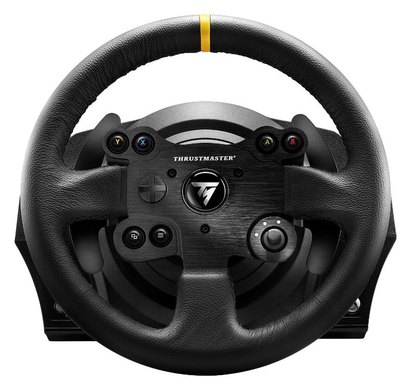 Photo 1 of **PEDALS DON'T WORK** Thrustmaster TX RW Leather Edition (XBOX Series X/S, XOne & PC)
