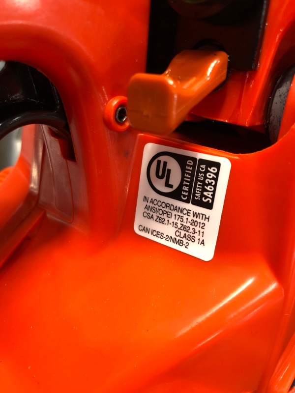 Photo 1 of 18 in. 40.2 cc Gas 2-Stroke Cycle Chainsaw
