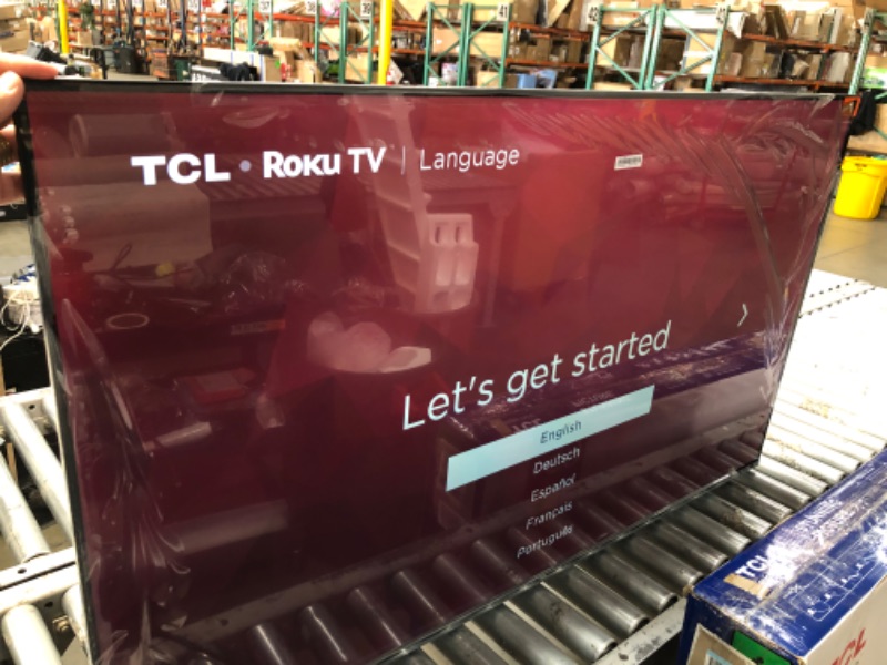 Photo 6 of TCL 55" Class 4-Series 4K UHD HDR Smart Roku TV(Wi-Fi, RF, USB, Ethernet, HDMI) - 55S455 55-inch