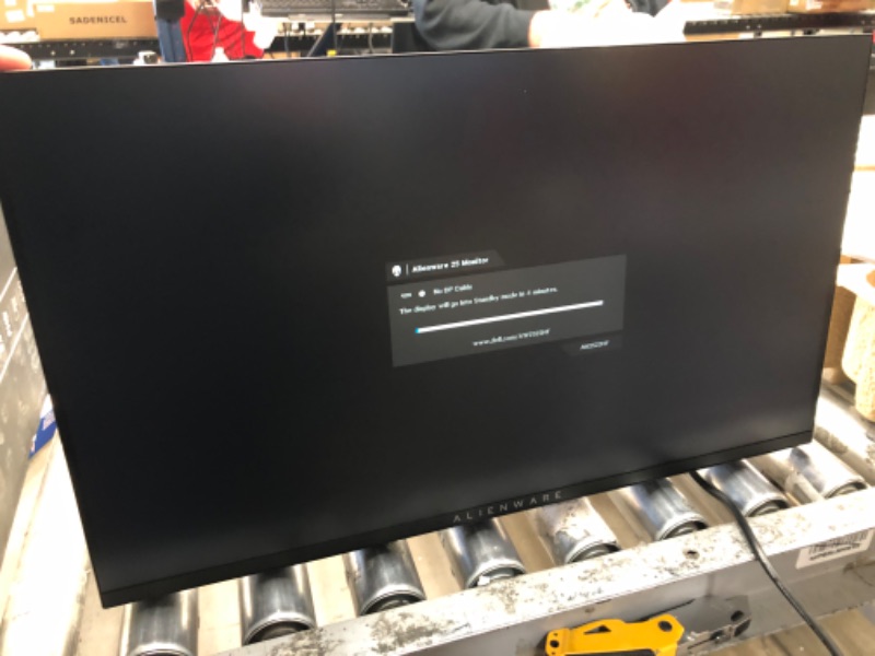 Photo 3 of Alienware AW2523HF Gaming Monitor - 24.5-inch (1920 x 1080) 360Hz Display (DP 1.4), 1ms Response Time, AMD Free Sync, Preset OSD Modes, Height/Tilt/Swivel/Pivot Adjustability - Dark Side of The Moon