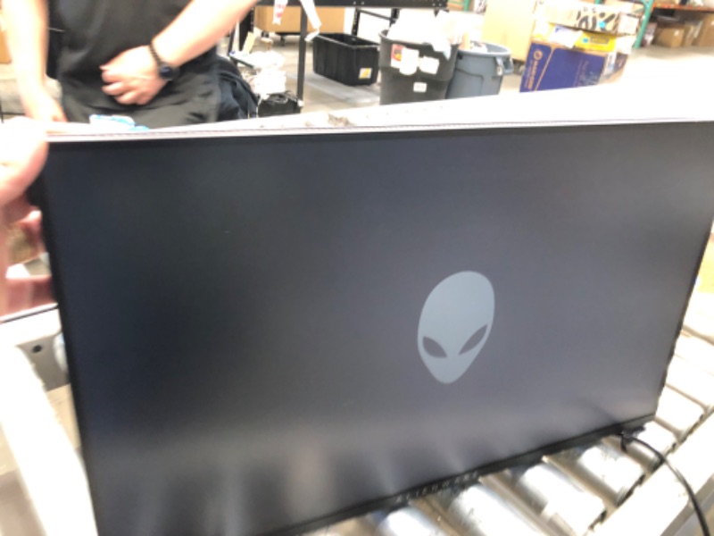 Photo 2 of Alienware AW2523HF Gaming Monitor - 24.5-inch (1920 x 1080) 360Hz Display (DP 1.4), 1ms Response Time, AMD Free Sync, Preset OSD Modes, Height/Tilt/Swivel/Pivot Adjustability - Dark Side of The Moon