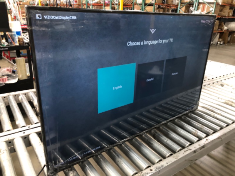 Photo 1 of VIZIO V-Series 50” Class (49.5" Diag.) 4K HDR Smart TV