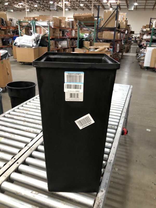 Photo 2 of Safco Products 9668 Plastic Liner for 21-Gallon Waste Receptacles, Sold Separately, Black