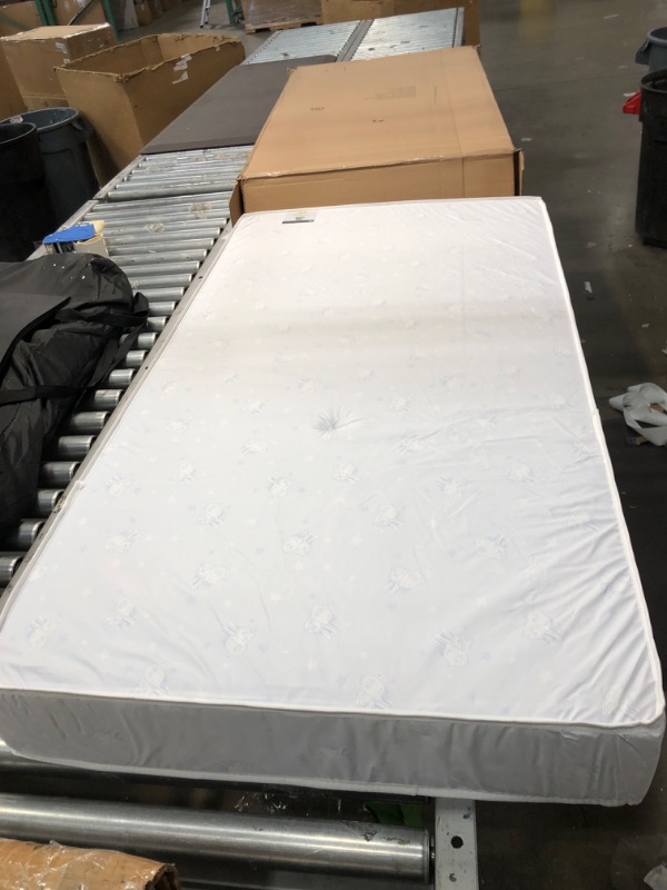 Photo 1 of Serta Perfect Start Fiber Core Standard Crib and Toddler Mattress | Waterproof | Lightweight | GREENGUARD Gold Certified (Natural/Non-Toxic)