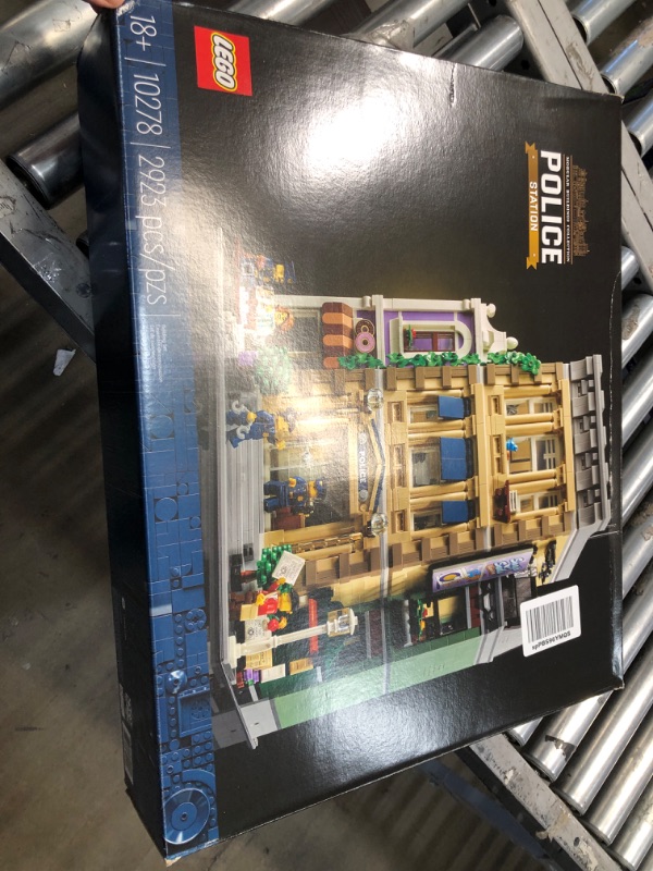 Photo 2 of **USED/POSSIBLE MISSING PIECES** LEGO Icons Police Station 10278 Building Set for Adults (2923 Pieces) Frustration-Free Packaging