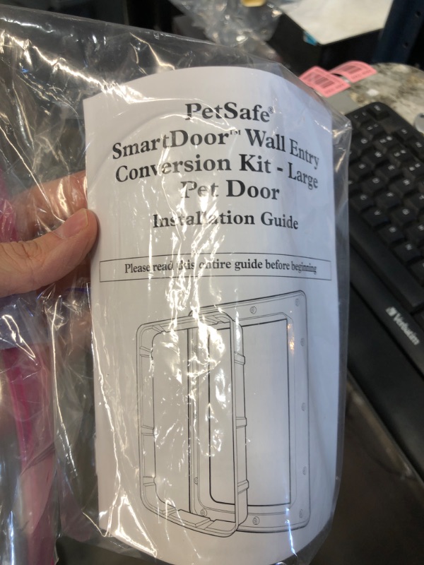 Photo 4 of **USED/POSSIBLE MISSING PIECE** PetSafe Wall Entry Kit SmartDoor Large