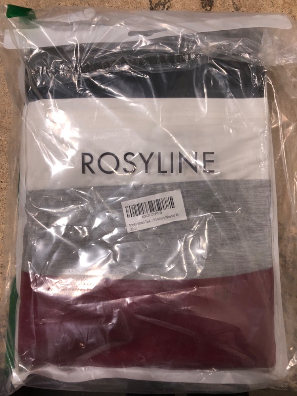 Photo 2 of Rosyline Womens Sleeveless Tank Tops Layering Tanks Undershirt Tank Top 4 Pack SIZE XL 