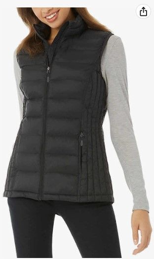 Photo 1 of 32 Degrees Heat Womens Lightweight Warmth Packable Vest size Medium