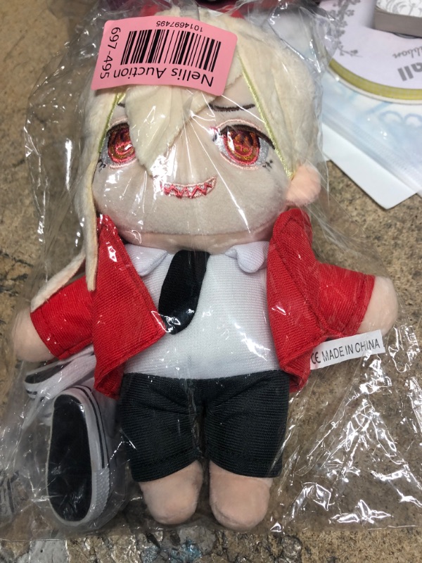 Photo 2 of 20cm Power Blood Fiend Chainsaw Man Plush