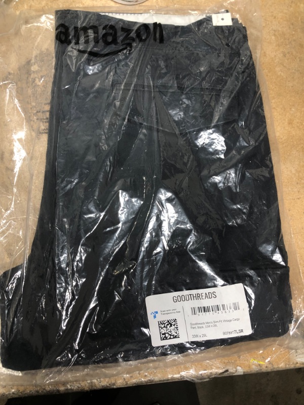 Photo 1 of Goodthreads Men's Slim-Fit Vintage Comfort Stretch Cargo Pant 