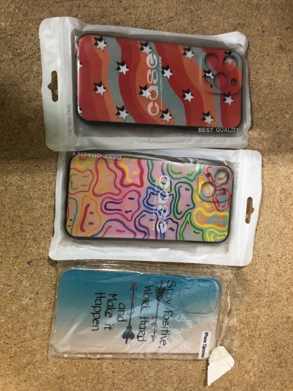 Photo 1 of 3pk iphone 12 pro max/13 cases