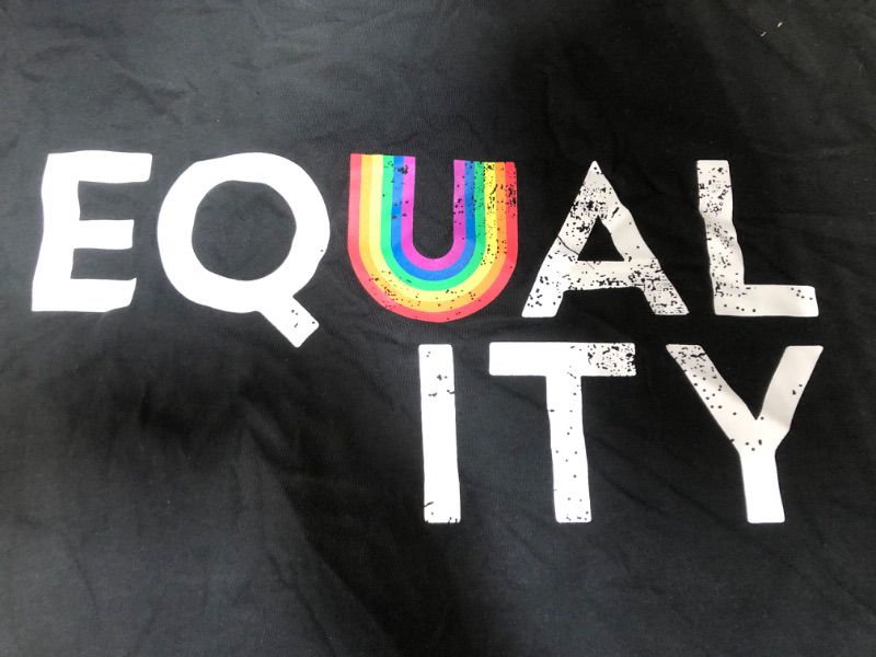Photo 1 of Equality Poly/cotton Tee, Size XL 