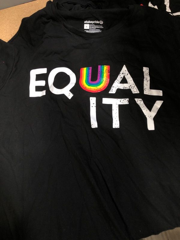 Photo 3 of Equality Poly/cotton Tee, Size XL 