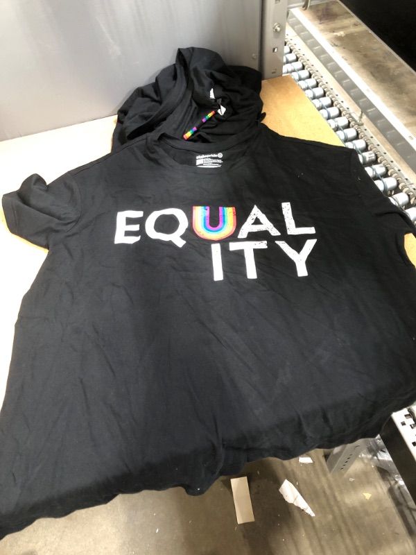 Photo 2 of Equality Poly/cotton Tee, Size XL 