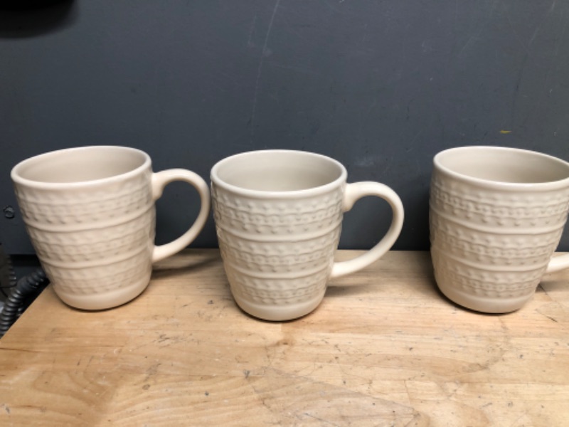 Photo 2 of 16oz Stoneware Fairlee Mugs - Threshold™ 3pk