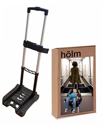 Photo 1 of Holm Airport Car Seat Stroller Travel Cart And Child Transporter – A Carseat Roller For Traveling. Foldable, Storable, And Stowable Under Your Airplane Seat Or Over Head Compartment