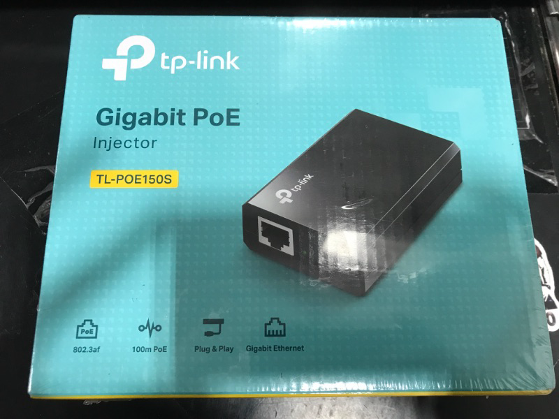 Photo 2 of TP-LINK TL-POE150S POE SPLITTER ADAPTER PLASTIC CASE PLUG AND PLAY