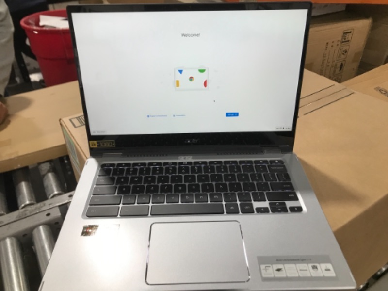 Photo 3 of Acer Chromebook Spin 513 R841T R841T-S5VA 13.3" Yes 2 in 1 Chromebook - Full HD - 1920 x 1080 - Qualcomm Kryo 468 Octa-core (8 Core) 2.4GHz - 8GB RAM - 64GB Flash Memory,Black
