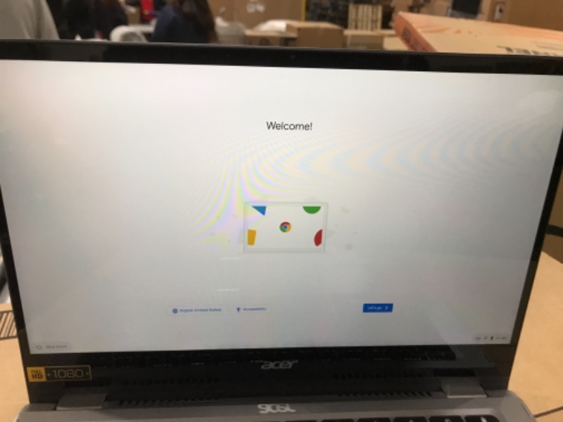 Photo 5 of Acer Chromebook Spin 513 R841T R841T-S5VA 13.3" Yes 2 in 1 Chromebook - Full HD - 1920 x 1080 - Qualcomm Kryo 468 Octa-core (8 Core) 2.4GHz - 8GB RAM - 64GB Flash Memory,Black
