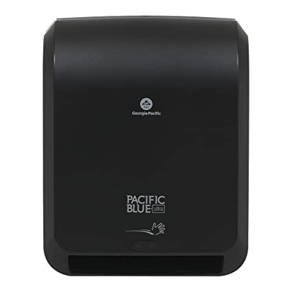 Photo 1 of Pacific Blue Ultra 8" High-Capacity Automated Touchless Paper Towel Dispenser by GP PRO (Georgia-Pacific), Black, 59590, 12.9" W x 9" D x 16" H, 1 Dispenser