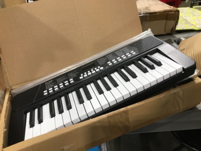 Photo 3 of Beginners Piano Keyboard 37 Keys Portable Electronic Keyboard Piano Built-in Rechargeable Battery Kids Piano with Headphone Jack Learning Musical Instruments Gifts for 3 4 5 6 7 Boys Girls