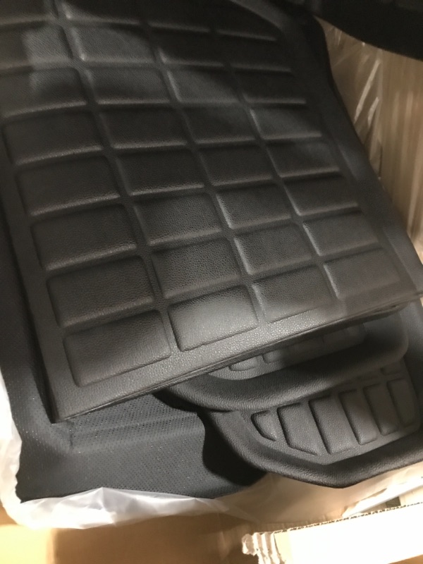 Photo 5 of BHASD Tesla Model Y Floor Mats 3D Full Set Floor Liners 6pcs Vehicle Mat for 2021 2022 2023 5 Seater Car Floor Mats Cargo Liner Trunk Mat Interior Accessories, Waterproof Odorless TPE XPE Material Full Set?6 pcs?