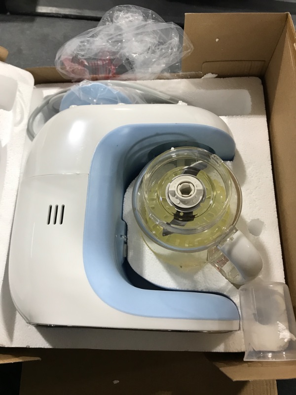 Photo 2 of Baby Food Processor Maker Steamer and Blender, Multi-Functional Food Steamer Puree Grinder Machine, Auto Cooking & Shut-Off, Touch Control Panel, Defrost & Steaming Baby Food Mills & Containers