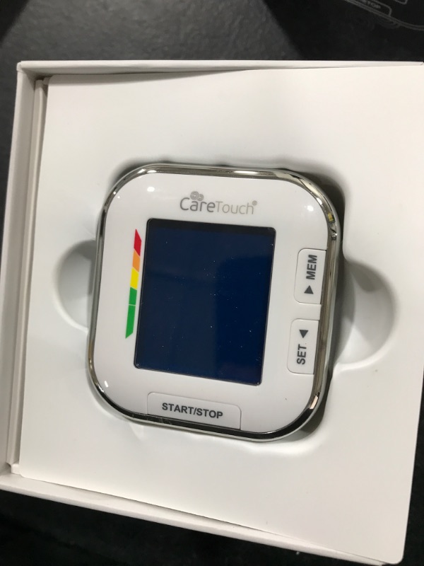 Photo 1 of Care Touch Digital Wrist Blood Pressure Monitor - Blood Pressure Wrist Cuff Size 5.5" - 8.5" - Automatic High Blood Pressure Machine with Batteries and Carrying Case Included