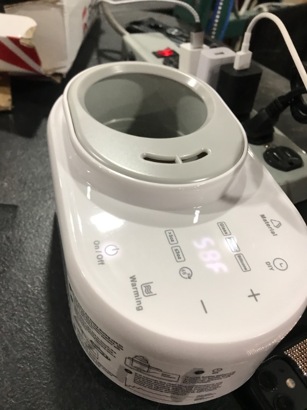 Photo 2 of Baby Bottle Warmer Water-Free Fast Milk Warmer Baby Food Heater & Dryer for Breastmilk & Formula with Precise Temperature Control & Timer