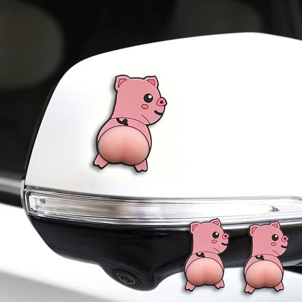 Photo 1 of 2 PCS Cute Animal Stickers,(Pig) 