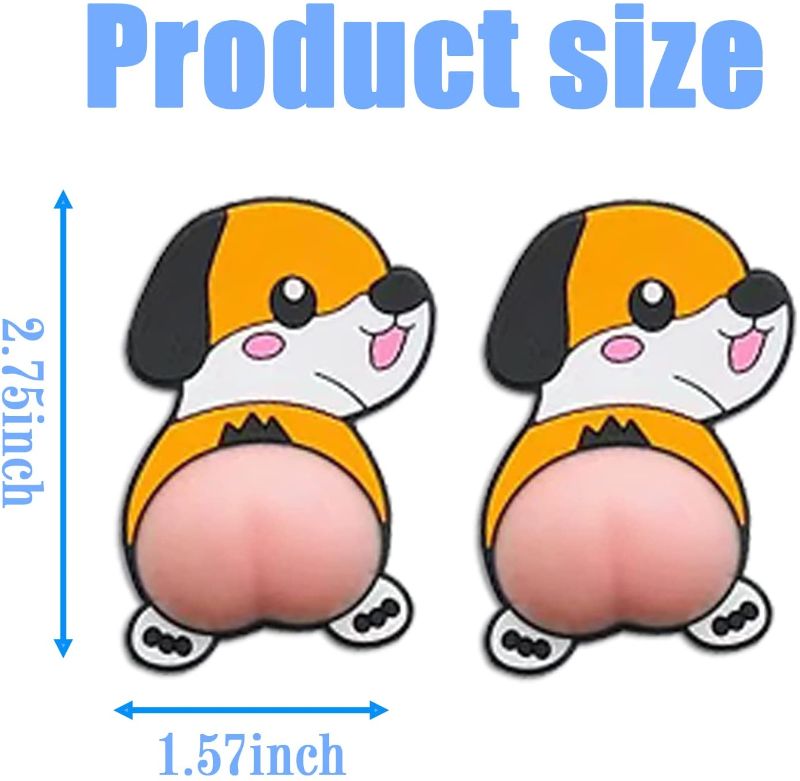 Photo 1 of 2 PCS Cute Animal Stickers (Dog)