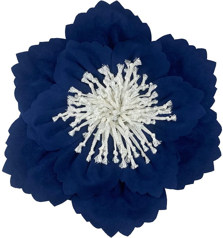 Photo 1 of Flower Handmade 3D Petal Flower Decoration Pillow