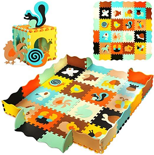 Photo 1 of 56" X 56" Play Mats Floor Mat Foam Puzzle Playmat for Kids