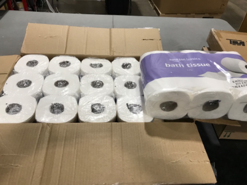 Photo 2 of Amazon Basics 2-Ply Toilet Paper, 6 Rolls (Pack of 5), 30 Rolls total (Previously Solimo)
