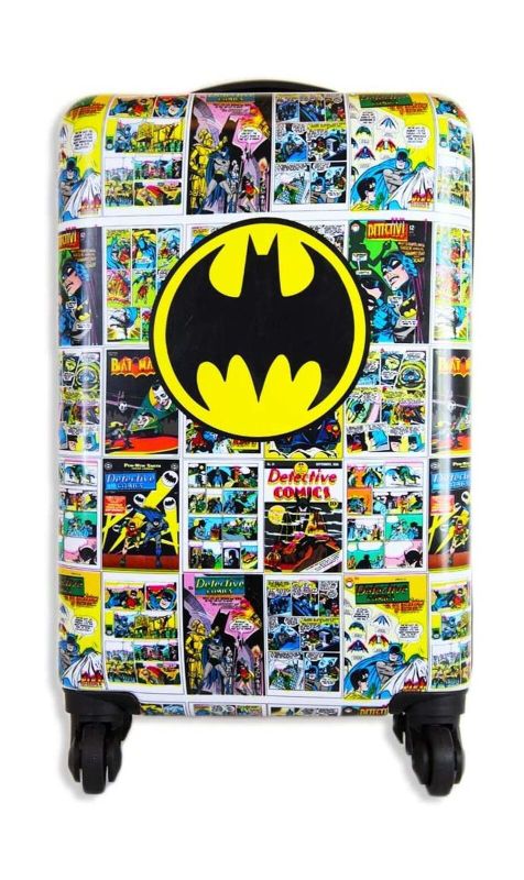 Photo 1 of Batman Luggage 20 Inches Hard-Sided Tween Spinner Carry-On Travel Trolley Rol...
