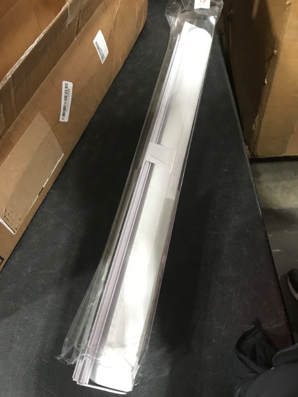 Photo 1 of Allbright Cordless Spring System Roller Shades with UV Protection Thermal Roller Blinds Darkening Blackout Curtain for Windows (White, 31''W x 72''H) White 31"W x 72"H---MAY BE MISSING HARDWEAR 