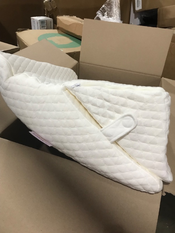 Photo 1 of Adjustable Bed Wedge Pillow | 7-in-1 Incline and Positioner Memory Foam Pillow for Sleeping - Adjust to Your Comfort | Helps with Acid Reflux, Gerd, Heartburn, Back & Knee Pain (Adjustable)
