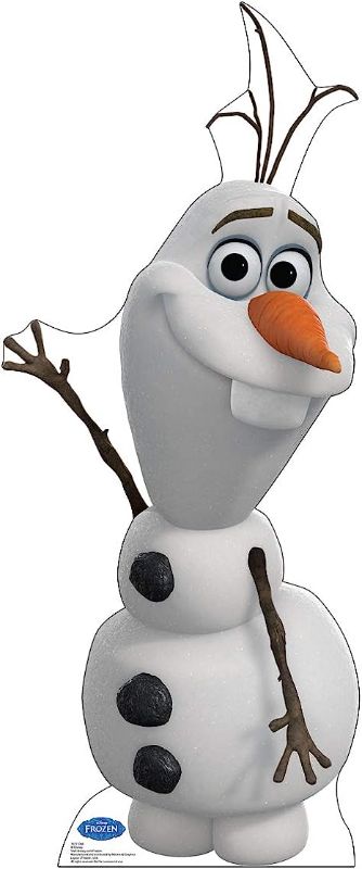 Photo 1 of Advanced Graphics Olaf Life Size Cardboard Cutout Standup - Disney's Frozen (2013 Film)
