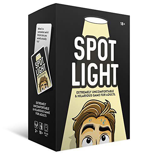 Photo 1 of Drinking Games for Adults Party | Spotlight Adult Drinking Card Game | Hilarious & Dirty NSFW Questions for The Best Party or Game Night | Inappropriate Entertainment for Singles and Couples
