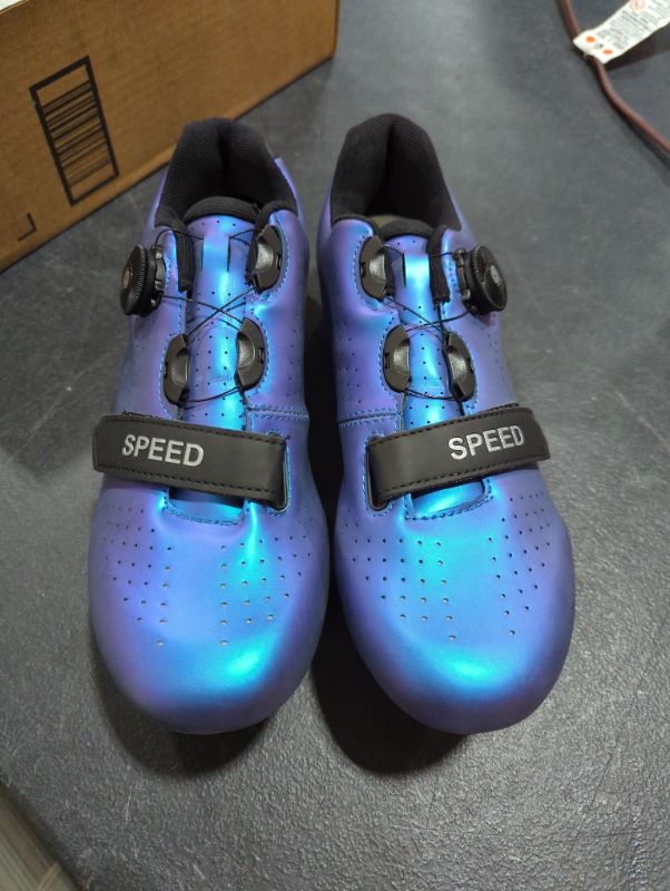 Photo 1 of Bicycle shoes - purple blue - 43 