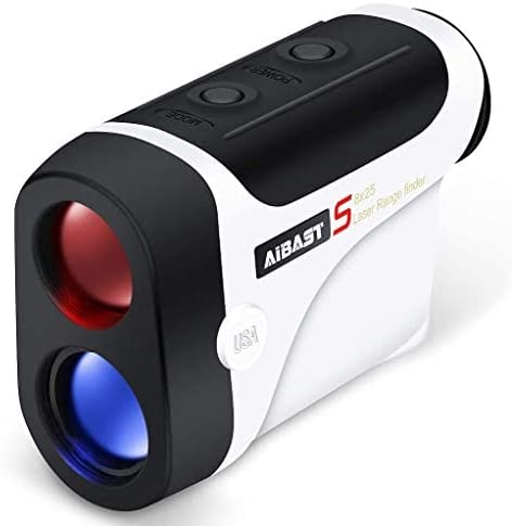 Photo 1 of 1500 Yards Golf Rangefinder with Slope, 8X Laser Range Finder with Magnetic Rangefinder Mount Strap for Hunting, Distance Rangefinder Binoculars with Angle Compensation for Golfing and Hunting Archery 