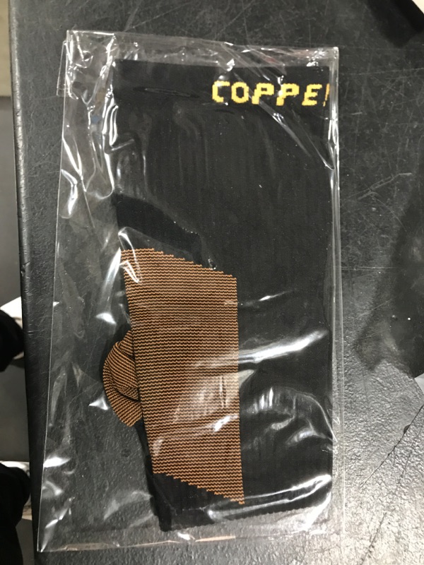 Photo 2 of CopperJoint Copper Compression Socks for Women & Men - Diabetic Socks, Improves Circulation, Reduces Swelling & Pain - For Nurses, Running, & Everyday Use - Copper Infused Nylon (Small)
