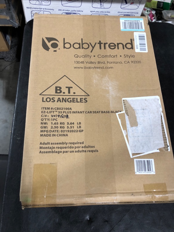 Photo 3 of Baby Trend EZ-Lift™ 35 Plus Infant Car Seat Base