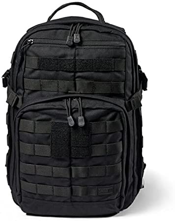 Photo 1 of 5.11 Tactical Backpack – Rush 12 2.0 – Military Molle Pack, CCW and Laptop Compartment, 24 Liter, Small, Style 56561, Black
