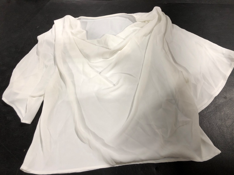 Photo 1 of WOMENS DRESSY WHITE BLOUSE SIZE M