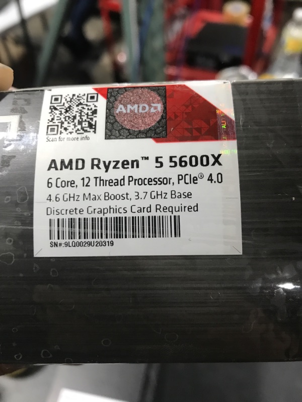 Photo 5 of Micro Center AMD Ryzen 5 5600X Desktop Processor 6-core 12-Thread Up to 4.6GHz Unlocked with Wraith Stealth Cooler Bundle with MSI B550-A PRO AM4 DDR4 ATX Motherboard PCIe 4.0 M.2 USB 3.2 Gen 2
