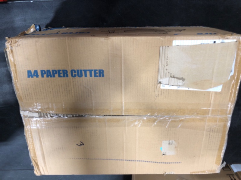 Photo 1 of HFS (R) Heavy Duty Guillotine Paper Cutter -12'' (12'' Paper Cutter)